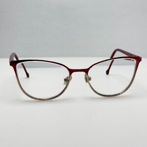 Lisa Loeb Eyeglasses Eye Glasses Frames Fall Back 229 Wine Gold 52-17-135